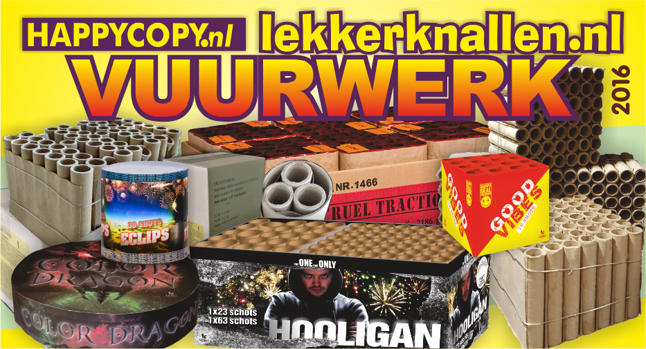 Natuurlijk Verkoop Lekkerknallen.nl Vuurwerk